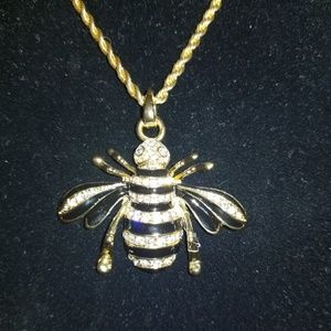 Large Bee Necklace